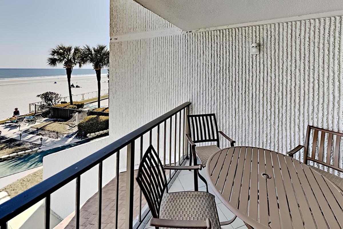 Dream Vacation: Oceanfront Condo Tennis Courts マートルビーチ エクステリア 写真