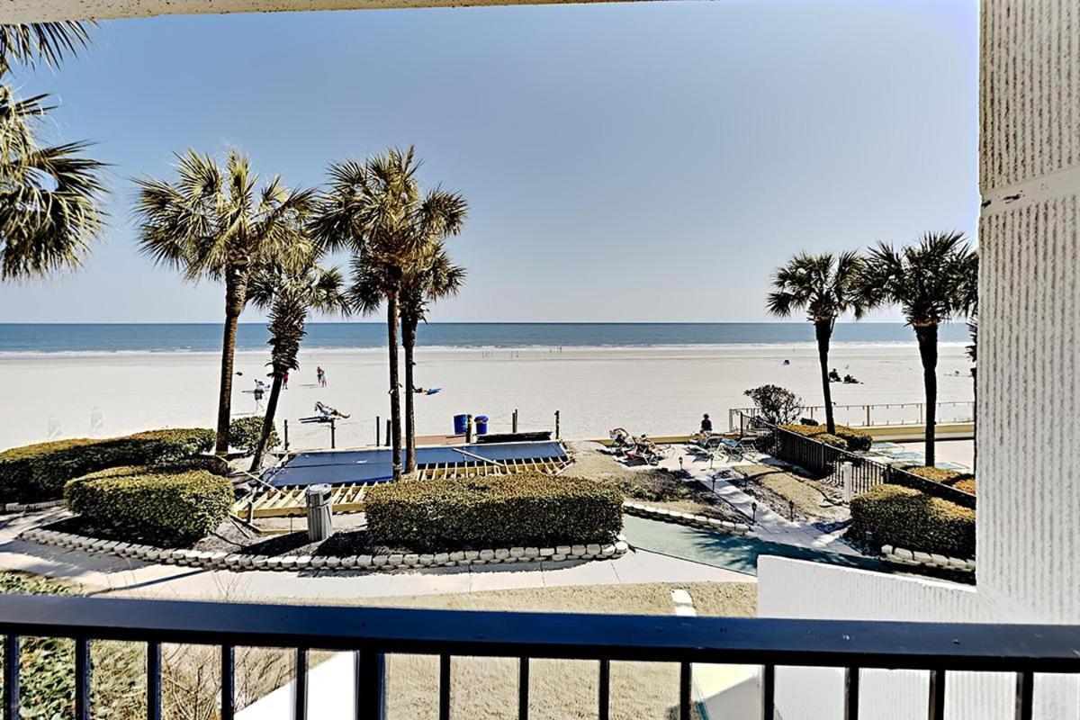 Dream Vacation: Oceanfront Condo Tennis Courts マートルビーチ エクステリア 写真